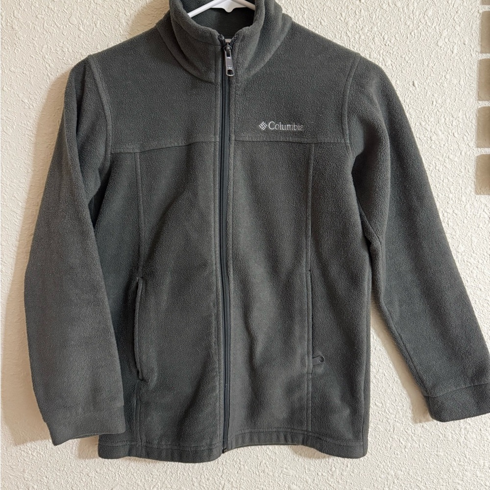 Columbia Black Full-Zip Fleece Jacket